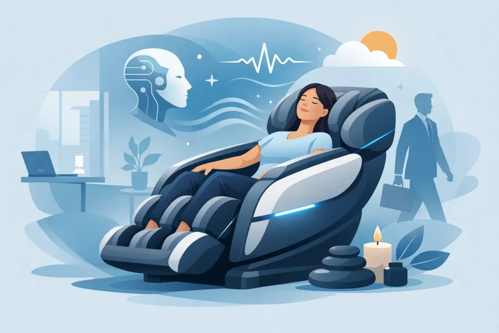 KI-Massagesessel: Regeneration im Alltag