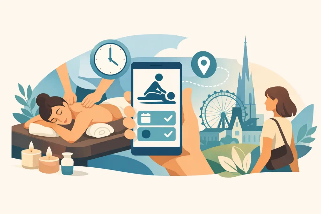 Massage ohne Termin buchen in Wien: flexibel