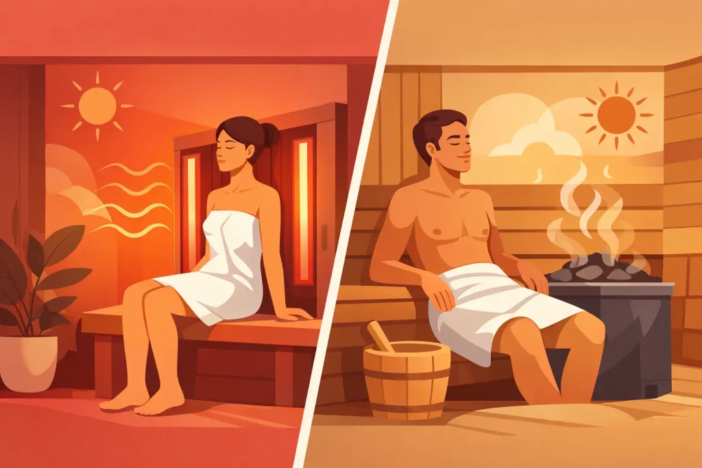 Infrarottherapie oder klassische Sauna - was passt?